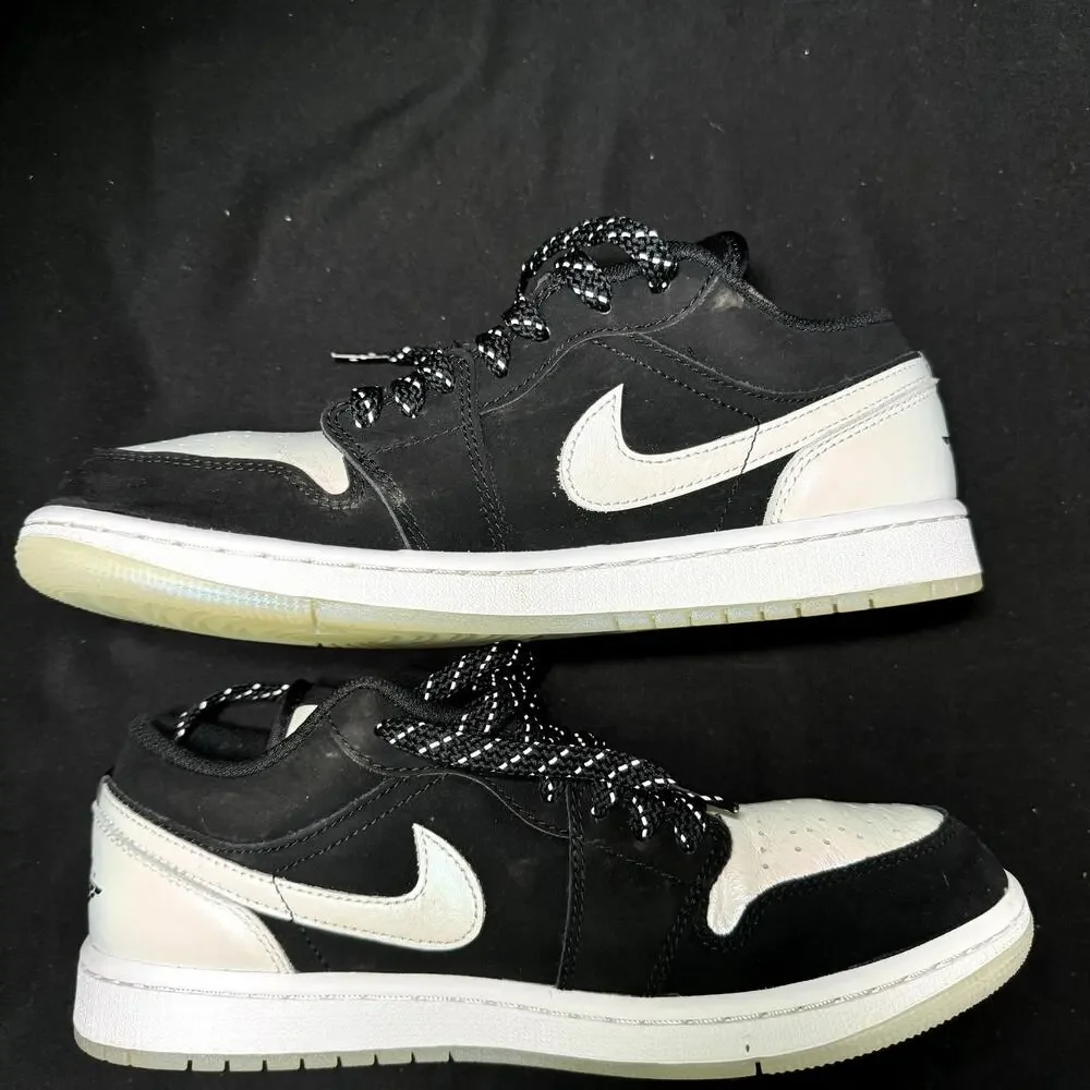 Size 8.5 - Nike Air Jordan 1 Low SE Diamond Men's Shoes